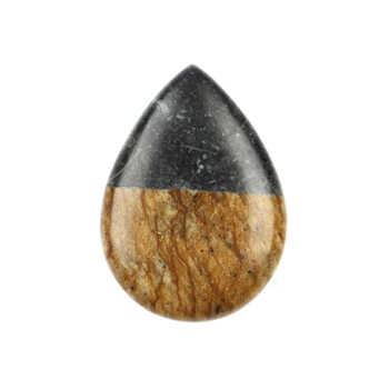 New Arrival High Polish Natural Picasso Jasper Pear Shape 16x22mm for Jewelry Making and Healing Smooth Briolette Loose Gemstone