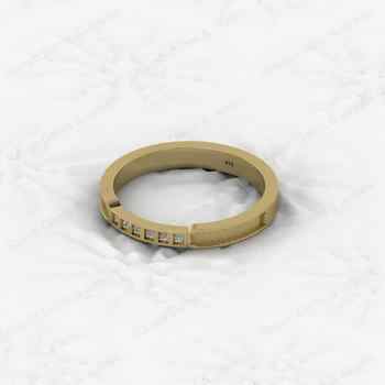 Best Selling 925 Silver 1mm Semi Mount Eternity Band With CZ Fine Jewelry Findings & Components for Breastmilk Keepsake