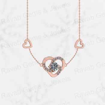 High Quality 4x9mm Solid 925 Sterling Enamel Heart Link Chain Fine Pendant Necklace Valentine's Day Engagement Genuine Solid