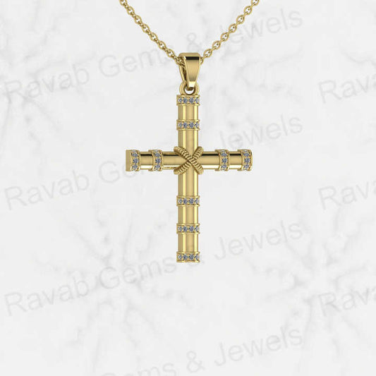 High Quality Handmade 925 Sterling Silver Holy Cross Bow Designer Pendant 21x28mm Ethnic Handmade Jewelry for Unisex
