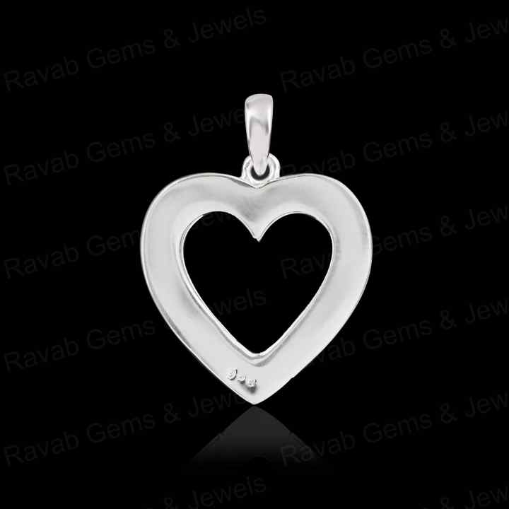 Top Quality 925 Silver 20mm Heart Blank Bezel Horse Hair Pendant Empty Setting Resin Ashes Keepsake Memorial Jewelry Components