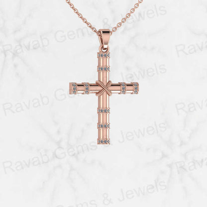 High Quality Handmade 925 Sterling Silver Holy Cross Bow Designer Pendant 21x28mm Ethnic Handmade Jewelry for Unisex