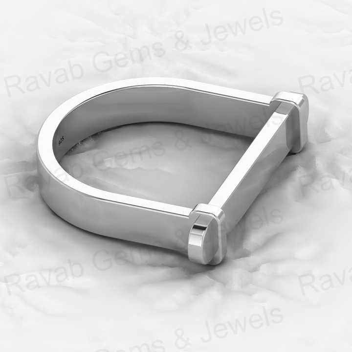 Top Selling Men's Fine Ring 925 Genuine Sterling Silver Gold Vermeil Engravable Script Bar Personalized Eternity Band Jewelry