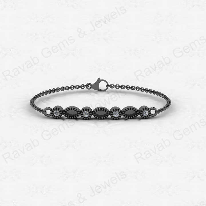 Best Selling Genuine 925 Sterling Silver With CZ Stone Good for Ashes & Resin Work Breastmilk Bracelet Fine Keepsake Jewelry