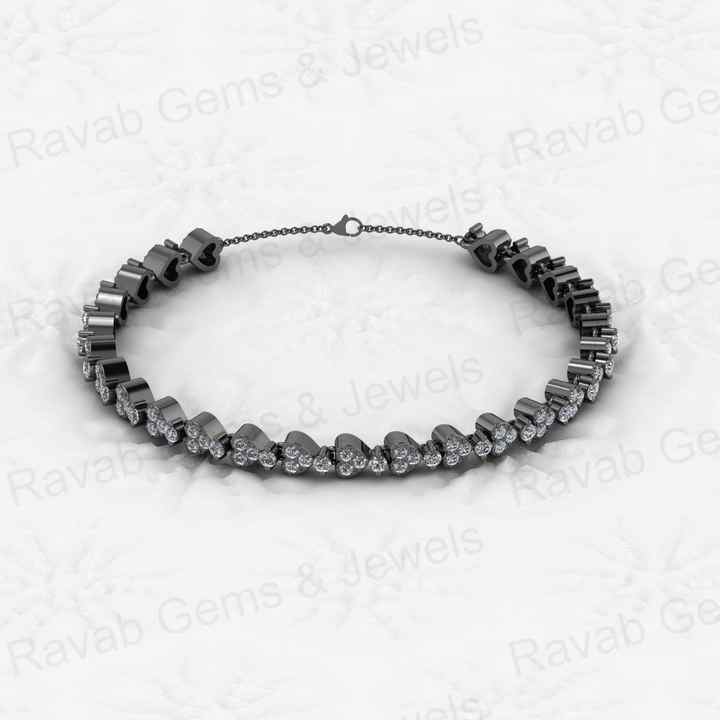 Top Selling Solid 925 Sterling Silver 18k Gold Plated Attractive Designer Bangle Link Chain 7.5 Inch Bracelet for Women Jewelry