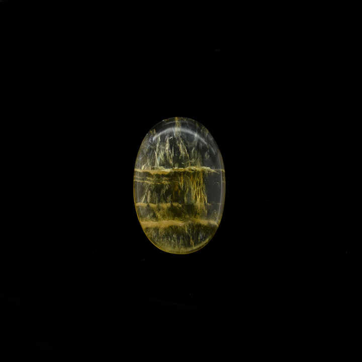 New Arrival Lemon Quartz 20x30mm Oval Shape Flat Back Calibrated Loose Gemstone Cabochon for Making 18k Vintage Pendant Jewelry