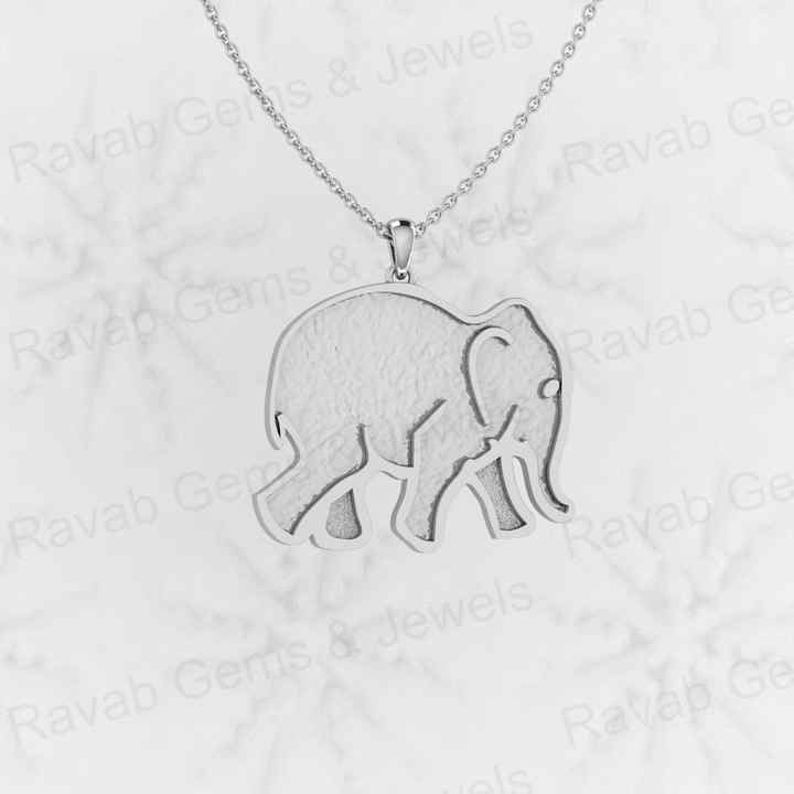 Genuine 925 Sterling Silver 25x30mm Baby Elephant Lover Semi Mount Blank Setting Charm Pendant for Jewelry Findings Components