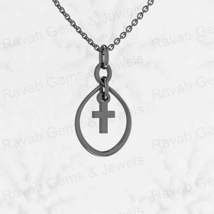 Top Quality Genuine Solid 925 Sterling Silver 13x25mm Chris Cross Pendant Charm Necklace Valentine Gift Engagement Fine Jewelry
