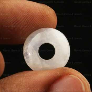14X8mm Genuine Smooth Blue Sheen Rainbow Moonstone Rondelle Beads 5mm Size Big Hole Loose Gemstone for Stylist Jewelry Making