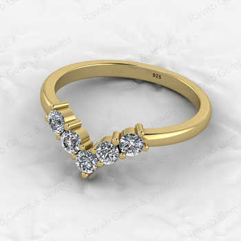 Valentine Sale 925 Sterling Solid Silver 3mm Zircon Brilliant Cut Princess Crown Ring for Women Fine Jewelry for Weddings