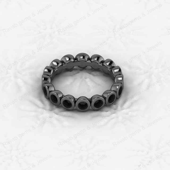 Top Quality 925 Sterling Silver 3mm Minimalist Round Semi Mount Blank Setting Ring Good for Resin & Ashes Work Keepsake Jewelry