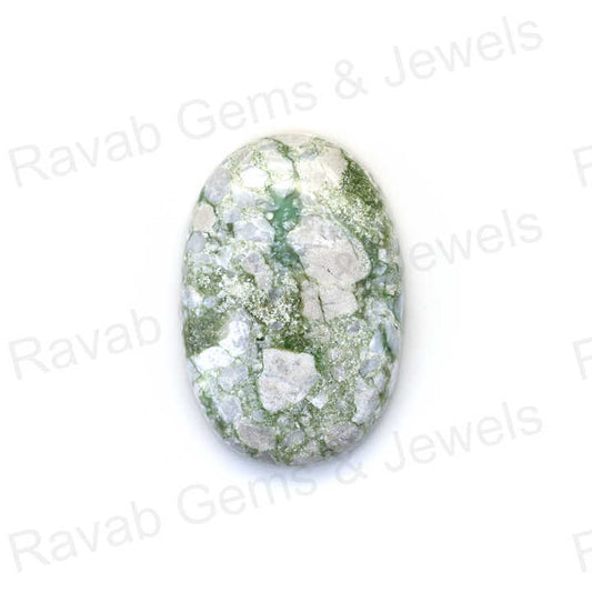 Excellent Quality 20x30mm Variscite Turquoise Cabochons High-Polished Fine Gemstone Smooth Oval Shape Jewelry Fine Making