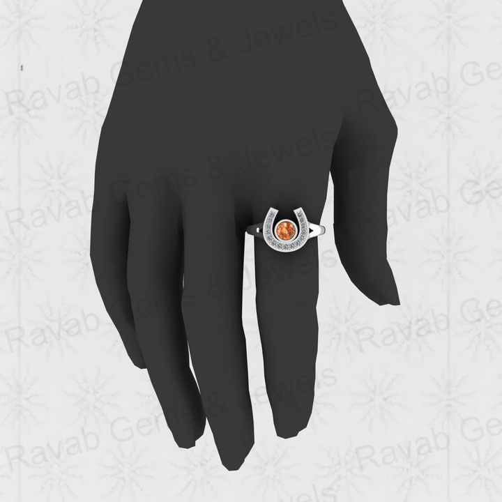 Best Selling Women's Boho Style Fine Eternity Ring 925 Silver Gold Vermeil Mohave Sponge Coral Copper Gemstone Good Luck