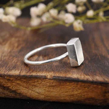 Solid 925 Sterling Silver Star Shape 7mm Bezel Setting Semi-Mount Blank Setting Ring Good For Resin & Ashes Work DIY Jewelry