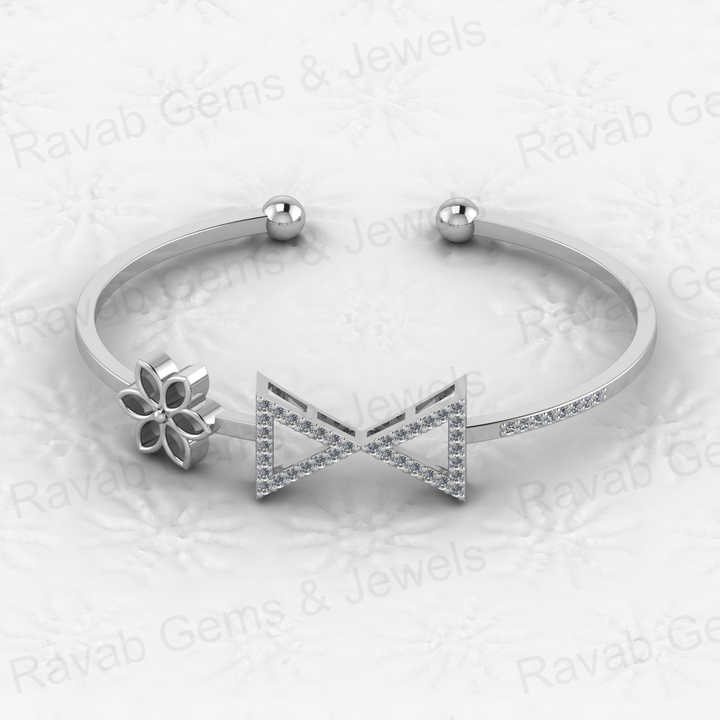 Best Selling Solid 925 Sterling Silver Flower & Power Drum Semi Mount Blank Setting Cuff Adjustable Bangle for Women Jewelry