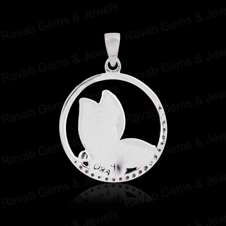 Top Quality Handmade 925 Silver 17mm Butterfly in Round Blank Charm Pendant Setting Breast Milk DIY Memorial Keepsake Jewelry