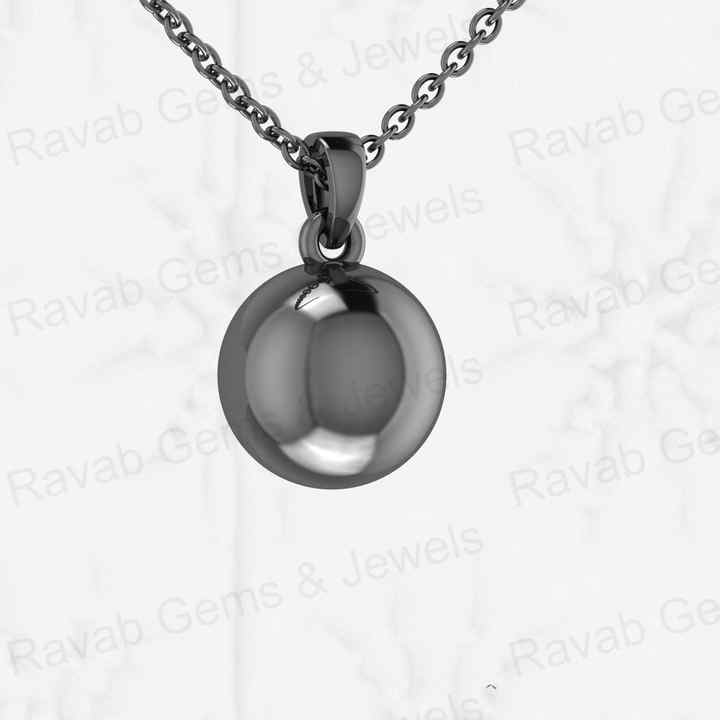 Best Quality Solid 925 Sterling Silver 10mm Teardrop Ball Charm Pendant for Women Antique Designer Keepsake Handmade Jewelry