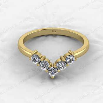 Valentine Sale 925 Sterling Solid Silver 3mm Zircon Brilliant Cut Princess Crown Ring for Women Fine Jewelry for Weddings