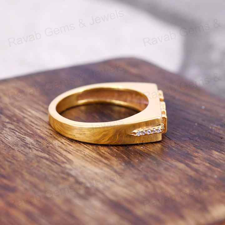 Hot Selling 5mm Mohave Pink Opal Copper Turquoise Handmade 925 Silver Gold Vermeil Half Eternity Women Ring Navajo Fine Jewelry (Copy)