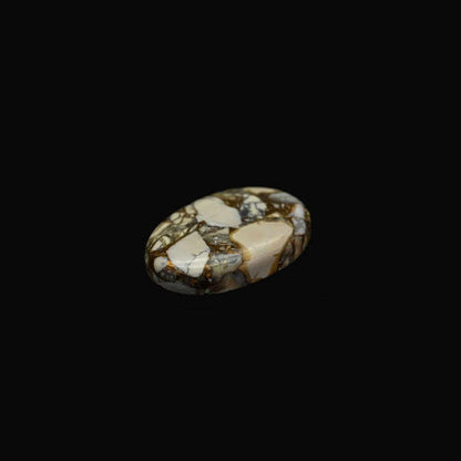 New Arrival Mohave Howlite Copper Jasper 20x30mm Oval Shape Flat Back Calibrated Loose Gemstone Cabochon for Making Fine Jewelry