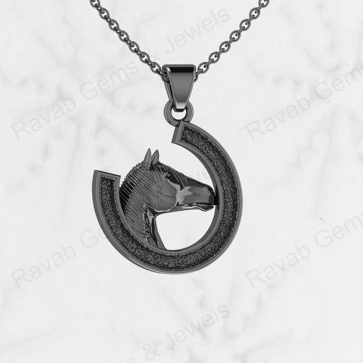 925 Sterling Silver Horseshoe Semi Mount Blank Charm Pendant Setting Good for Horse Hair & Ashes Resin Work Keepsake Jewlery