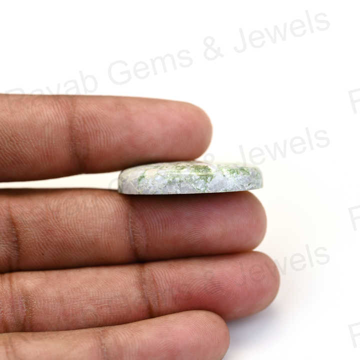Excellent Quality 20x30mm Variscite Turquoise Cabochons High-Polished Fine Gemstone Smooth Oval Shape Jewelry Fine Making