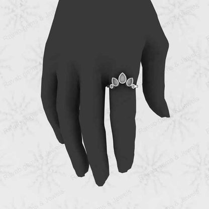 Top Superb Quality 925 Sterling Silver Marquise Semi Mount 4x6-3x5mm Princess Crown Ring Keepsake Jewelry Findings Components