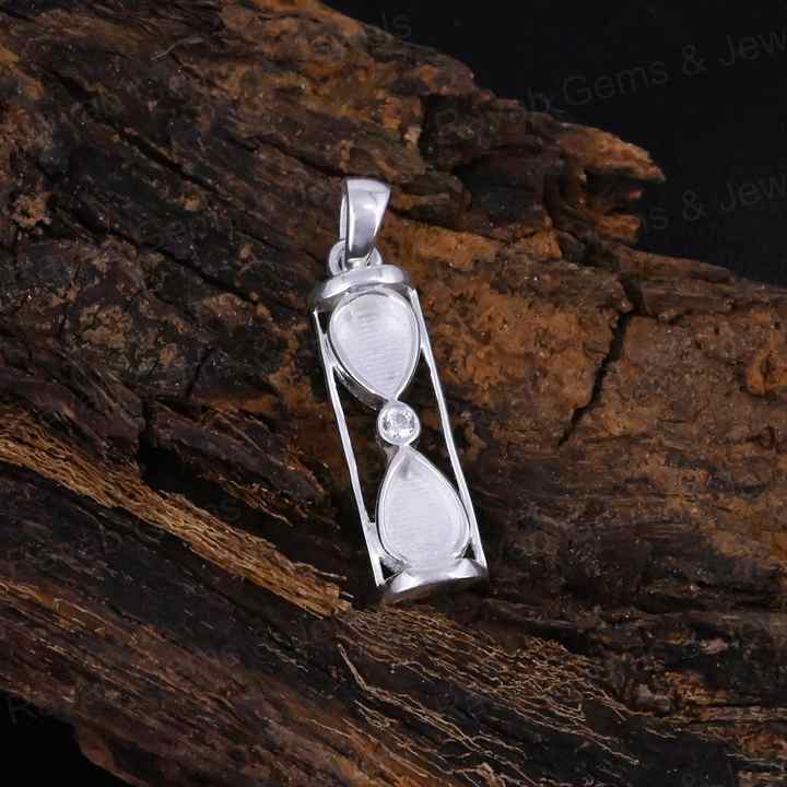 High Quality 925 Silver 6x4mm Pear Sand Timer Hourglass Charm Pendant Setting Resin Ashes DIY Memorial Jewelry Findings Craft