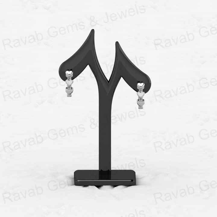 Top Selling Solid 925 Sterling Silver Hoop Heart Zircon Small Earrings for Women Handmade Jewelry Christmas Gift Fine Jewelry