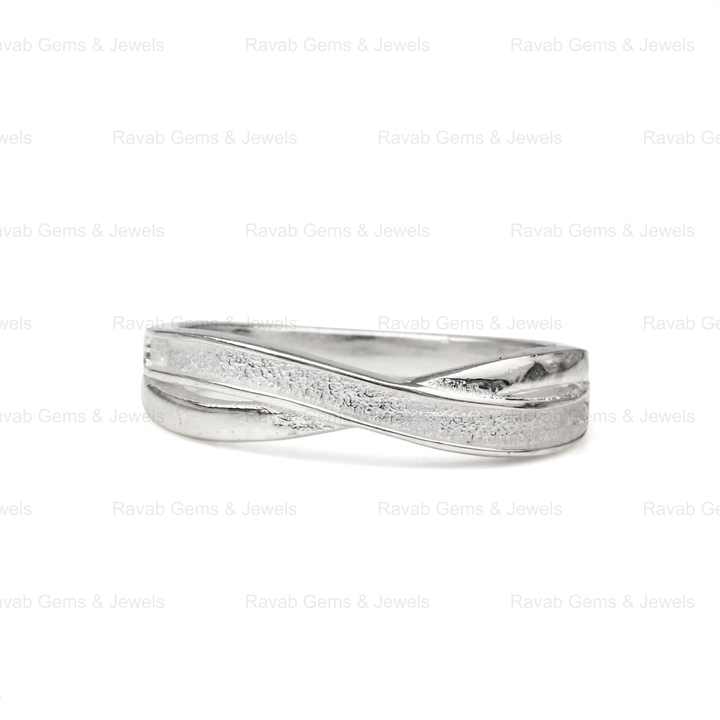 Best Selling 925 Sterling Silver Infinity With Zircon Semi Mount Blank Bezel Setting Minimalist Ring for Gemstone Ashes & Resin