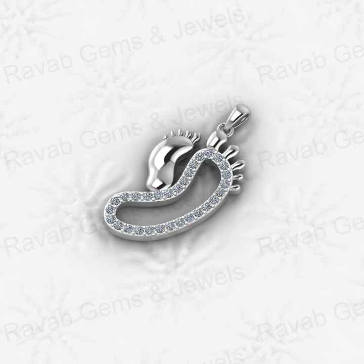 Top Quality Genuine Solid 925 Sterling Silver 29mm Mother & Baby Pow Memorial Pendant Valentine Gift Engagement Fine Pendant