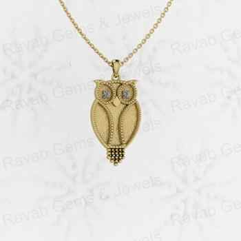 Solid 925 Sterling Silver 26x16mm Owl Symbolic Wisdom Charm Pendant Semi Mount Blank Setting Resin Jewelry Findings Components