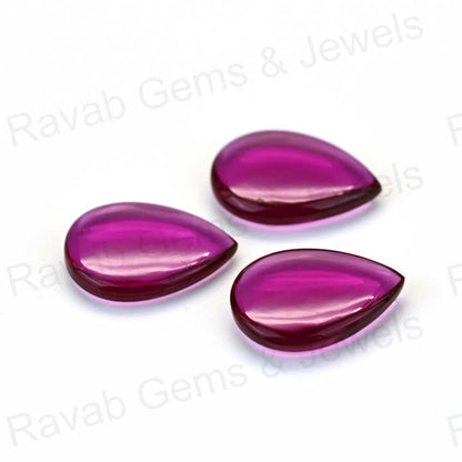 Top Rare Quality 16X22mm Pink Tourmaline Quartz Hydro Hand Polish Tear Drop Gemstone for Making 14k Gold Handmade Fine Jewelry