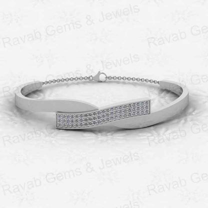 Best Selling Solid 925 Sterling Silver With CZ Diamond 18K Gold Plated 47x27mm Chain Bracelet Attractive Designer Men's Jewelry