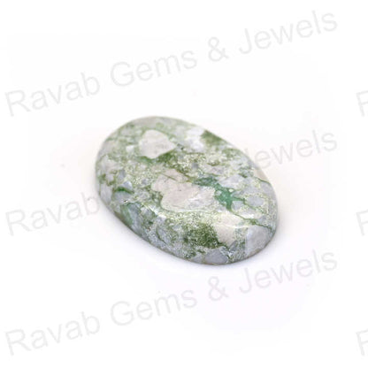 Excellent Quality 20x30mm Variscite Turquoise Cabochons High-Polished Fine Gemstone Smooth Oval Shape Jewelry Fine Making