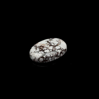 High Quality 20x30mm large Oval Mohave Wild Horse Jasper Cabochon 18K Silver Smooth Flat Back Calibrated for Jewelry Making