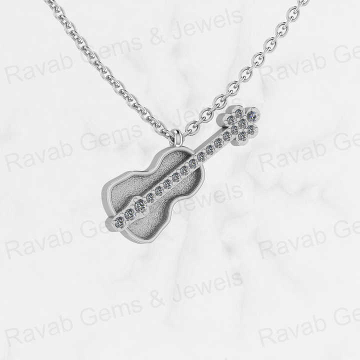 Solid 925 Sterling Silver 18x21mm Semi Mounting Charm Pendant Setting for Violin Music Lover Resin Ashes Work Jewelry Findings