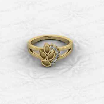 Genuine 925 Silver Marquise Semi Mount Blank Setting Ring 1.20mm CZ Superb Quality Breastmilk Keepsake Jewelry