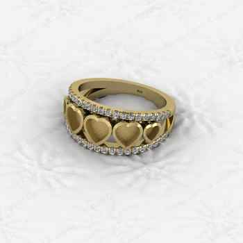 Top Selling 925 Silver Semi Mount Blank Setting Ring Heart 5x5mm Gemstone Ashes Resin Jewelry Findings Premium Components