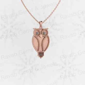 Solid 925 Sterling Silver 26x16mm Owl Symbolic Wisdom Charm Pendant Semi Mount Blank Setting Resin Jewelry Findings Components