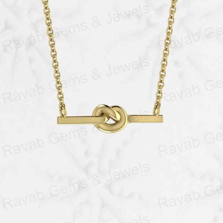 Top Quality Genuine Solid 925 Sterling Silver 25mm Love Knot Interlocking Circle Necklace Valentine Gift Engagement Fine Pendant