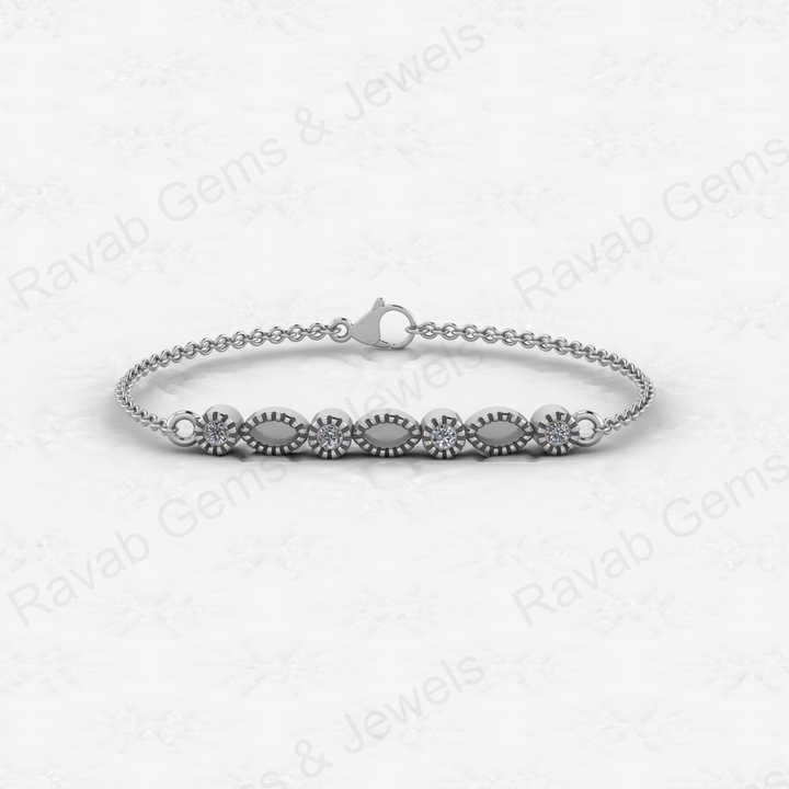 Best Selling Genuine 925 Sterling Silver With CZ Stone Good for Ashes & Resin Work Breastmilk Bracelet Fine Keepsake Jewelry