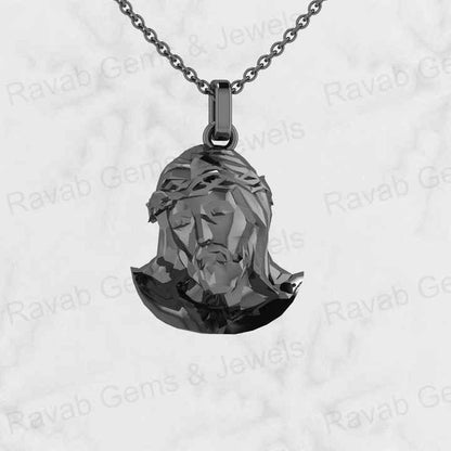 High Quality Men's 925 Sterling Silver Saint Benedict Medallion Religious Cross Pendant Jesus Messiah Customized Fine Jewelry