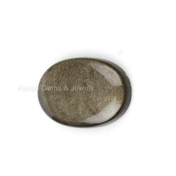 Top Quality Oval 20x30mm Black Obsidian Cabochons Natural Quartz Healing Stones Fine Quality Loose Gemstones for Jewelry