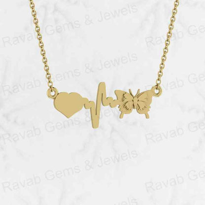Best Quality Top Quality Solid 925 Sterling Silver 13x35mm Heart Music Butterfly Design Fine Jewelry Pendants & Charms