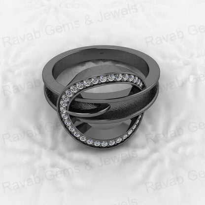 Genuine 925 Solid Sterling Silver 3mm Round Semi Mount Blank Setting Swirl Ring for Breastmilk & Keepsake Resin Ceramic Jewelry