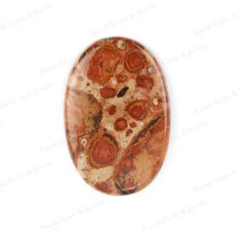 High Quality 20x30mm Mookaite Coral Jasper Loose Quartz Cabochon Natural Smooth Oval Flatback Calibrated Jewelry
