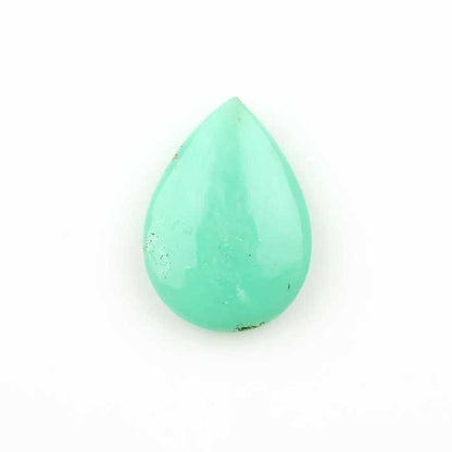 New Arrival 16x22mm Natural Polish Green Chrysoprase Smooth Puffy Pear Shape Briolette Calibrated Loose Gemstone Jewelry Making