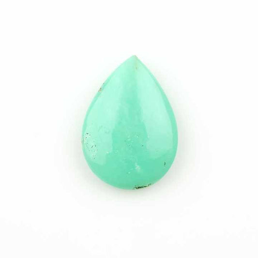 New Arrival 16x22mm Natural Polish Green Chrysoprase Smooth Puffy Pear Shape Briolette Calibrated Loose Gemstone Jewelry Making