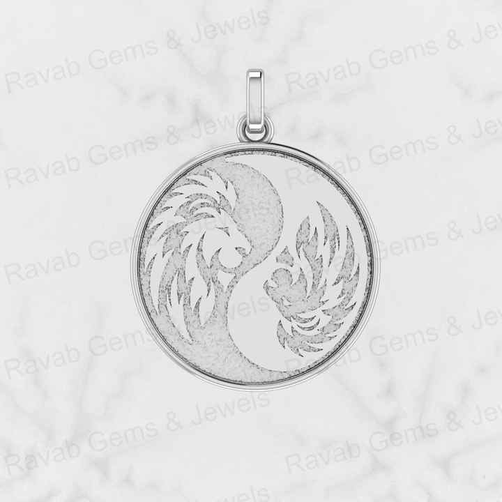 Top Quality Solid 925 Sterling Silver Engraved Lion Head Pendant for Men's Fine Handmade 18 Inch Necklace Christmas Fine Gift